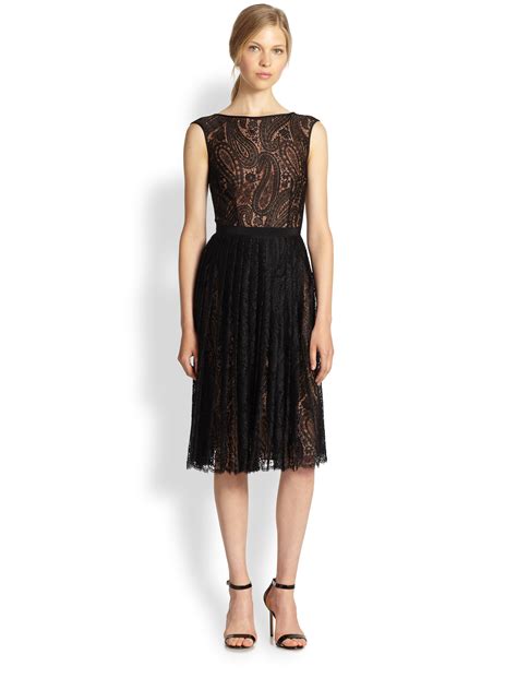 michael kors sleeves dress|Michael Kors black pleated dress.